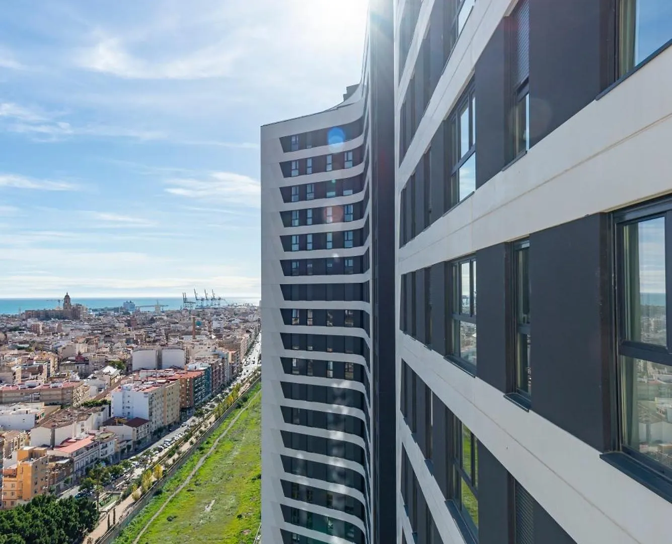 Skyline V Pool & Coworking By Ele Apartments Malaga 0*,  Spain